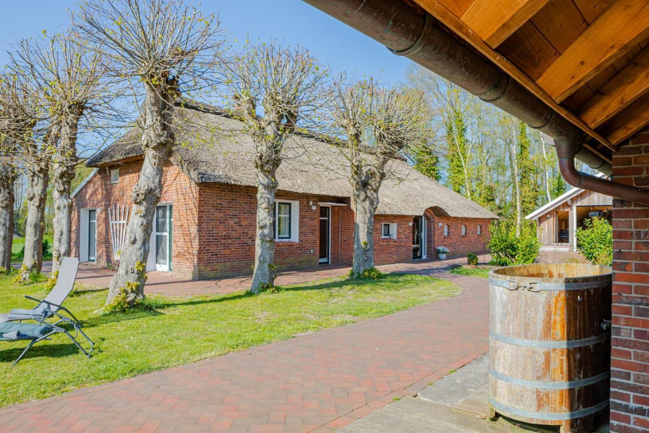 Reetdach Ostfriesenhaus Villa Südbrookmerland Eksteriør billede