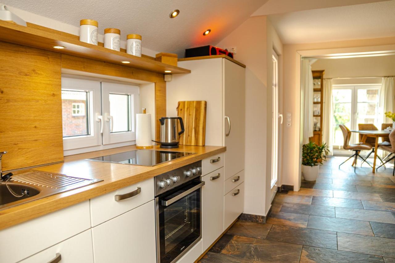 Reetdach Ostfriesenhaus Villa Südbrookmerland Eksteriør billede